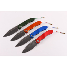 MICROTECH-ANAX(Poison dragonfly 2) stone-washing folding knife UD402434